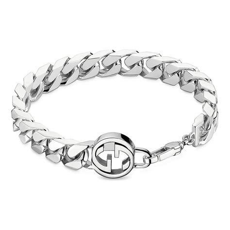 bracciale acciaio gucci uomo prezzo|Gucci .